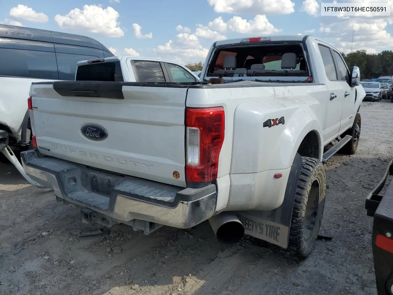 2017 Ford F350 Super Duty VIN: 1FT8W3DT6HEC50591 Lot: 70905234