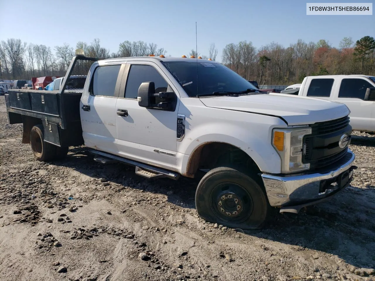 1FD8W3HT5HEB86694 2017 Ford F350 Super Duty