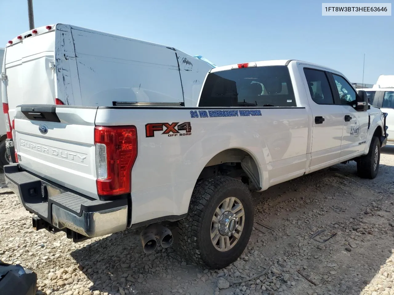 2017 Ford F350 Super Duty VIN: 1FT8W3BT3HEE63646 Lot: 71371604