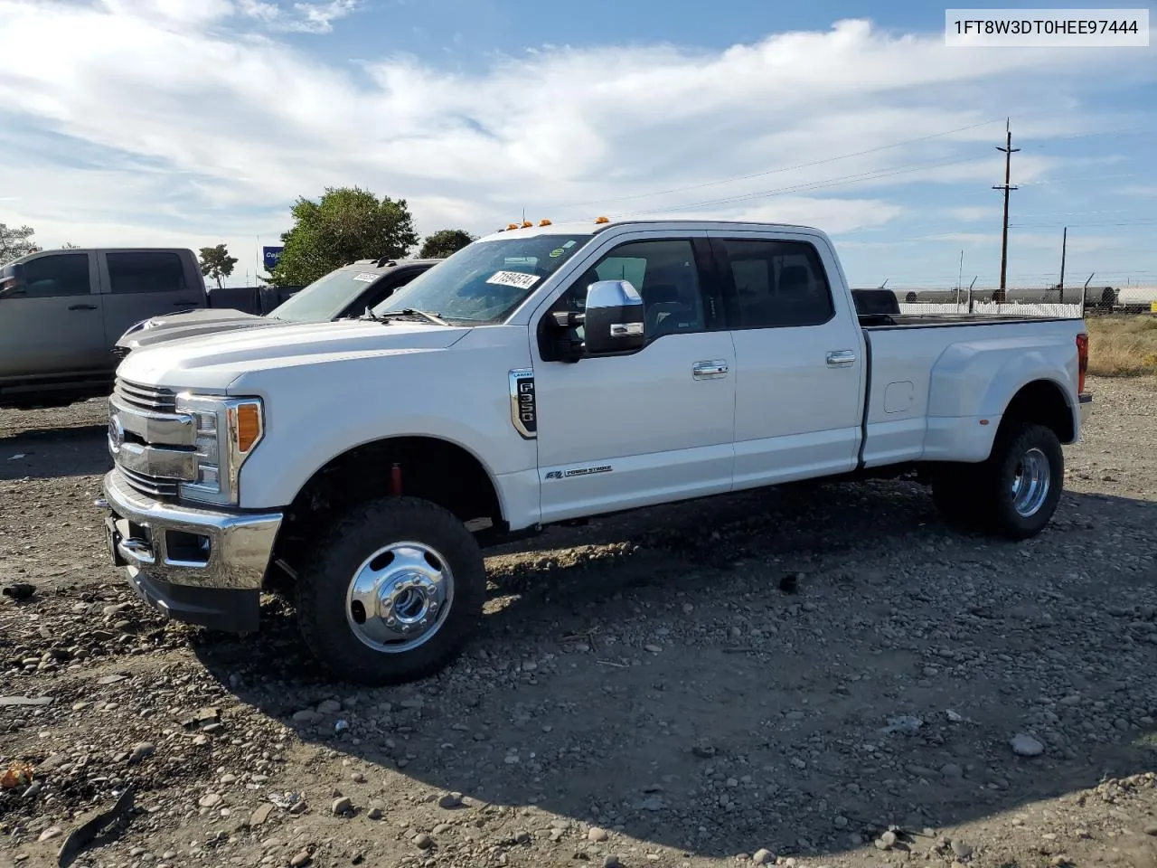 2017 Ford F350 Super Duty VIN: 1FT8W3DT0HEE97444 Lot: 71594574