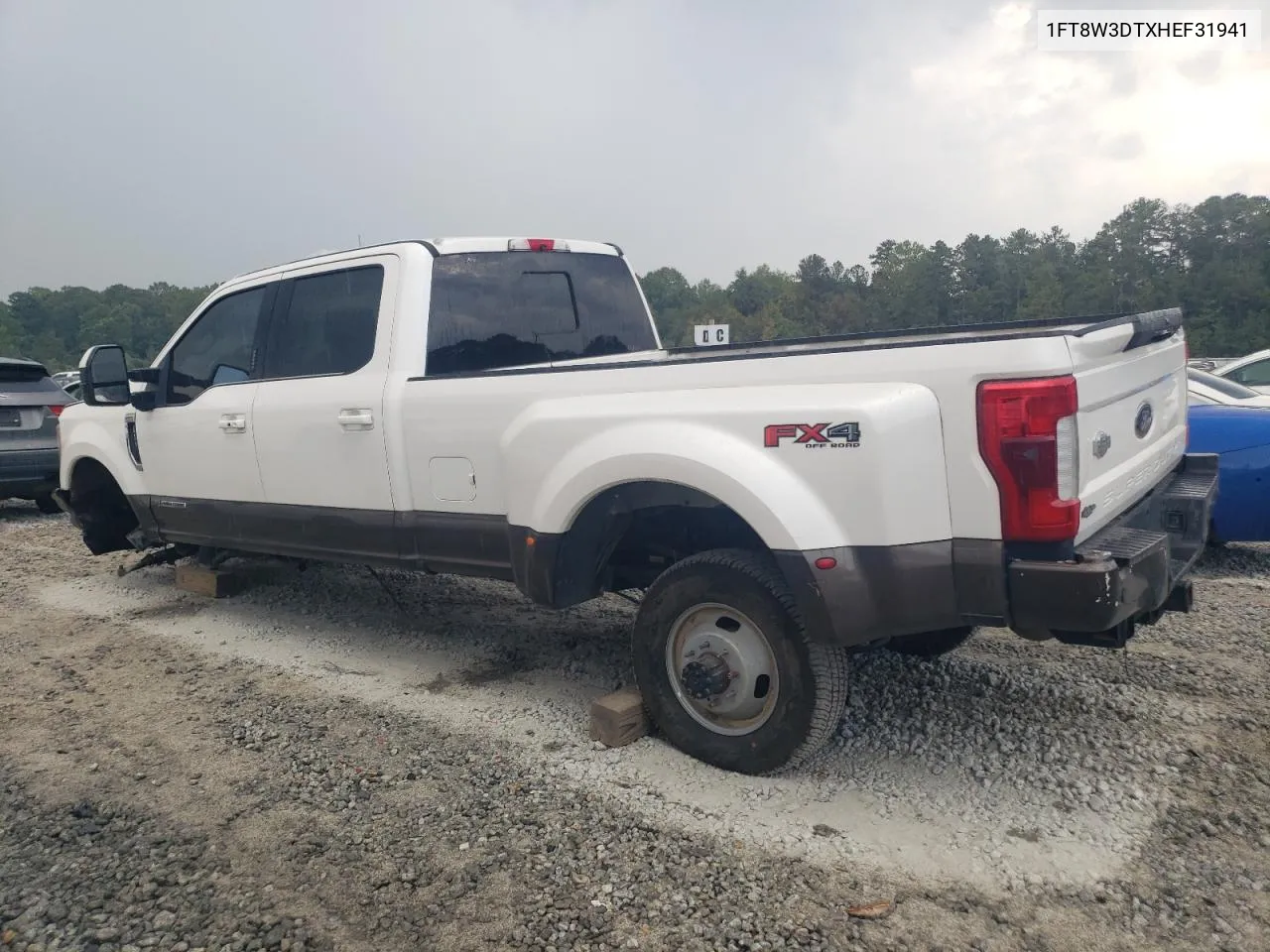 1FT8W3DTXHEF31941 2017 Ford F350 Super Duty