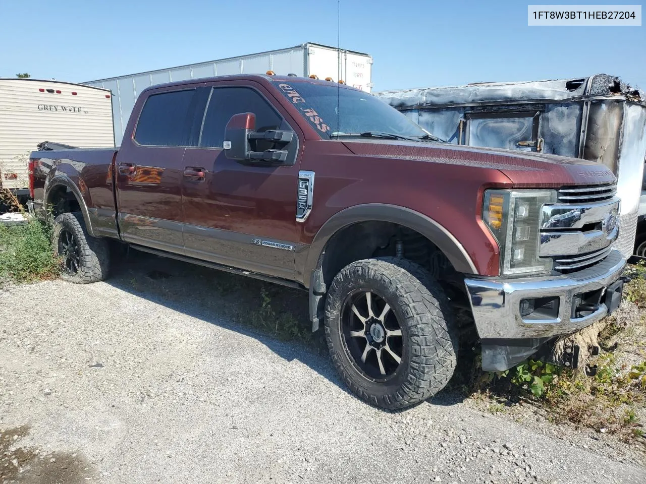 2017 Ford F350 Super Duty VIN: 1FT8W3BT1HEB27204 Lot: 72057794