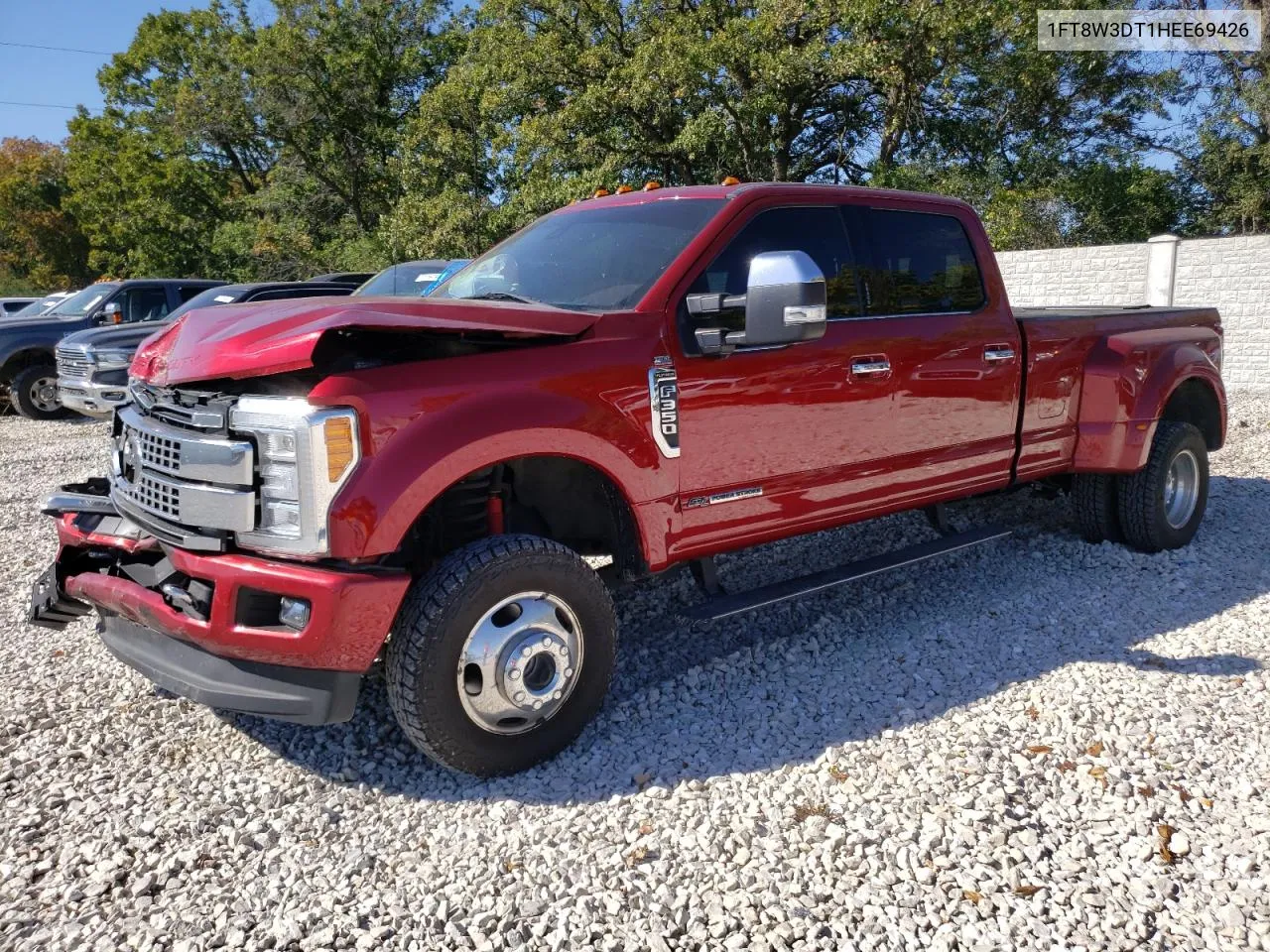 2017 Ford F350 Super Duty VIN: 1FT8W3DT1HEE69426 Lot: 72756094