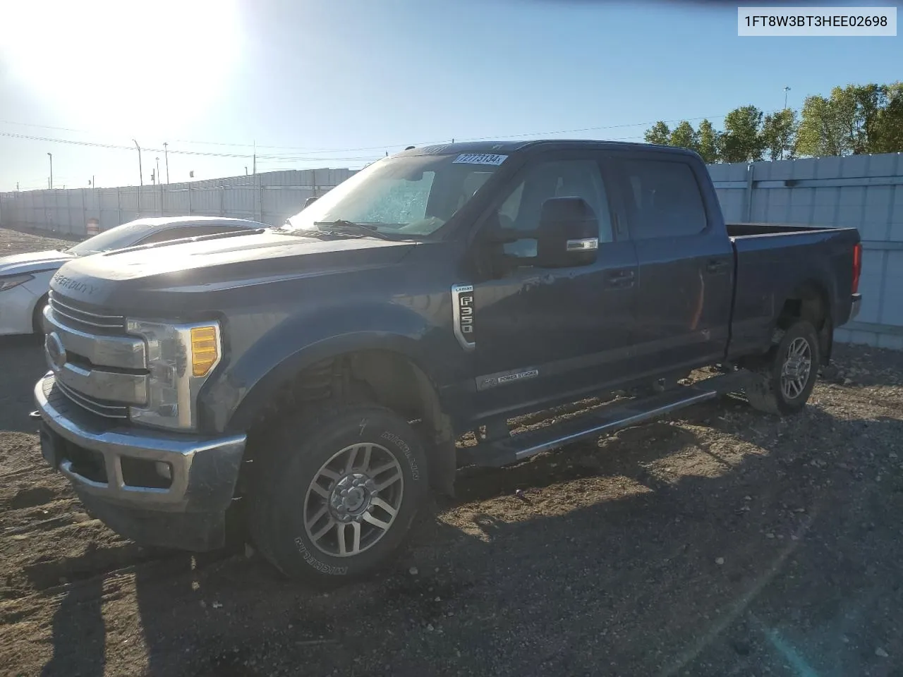 2017 Ford F350 Super Duty VIN: 1FT8W3BT3HEE02698 Lot: 72773134