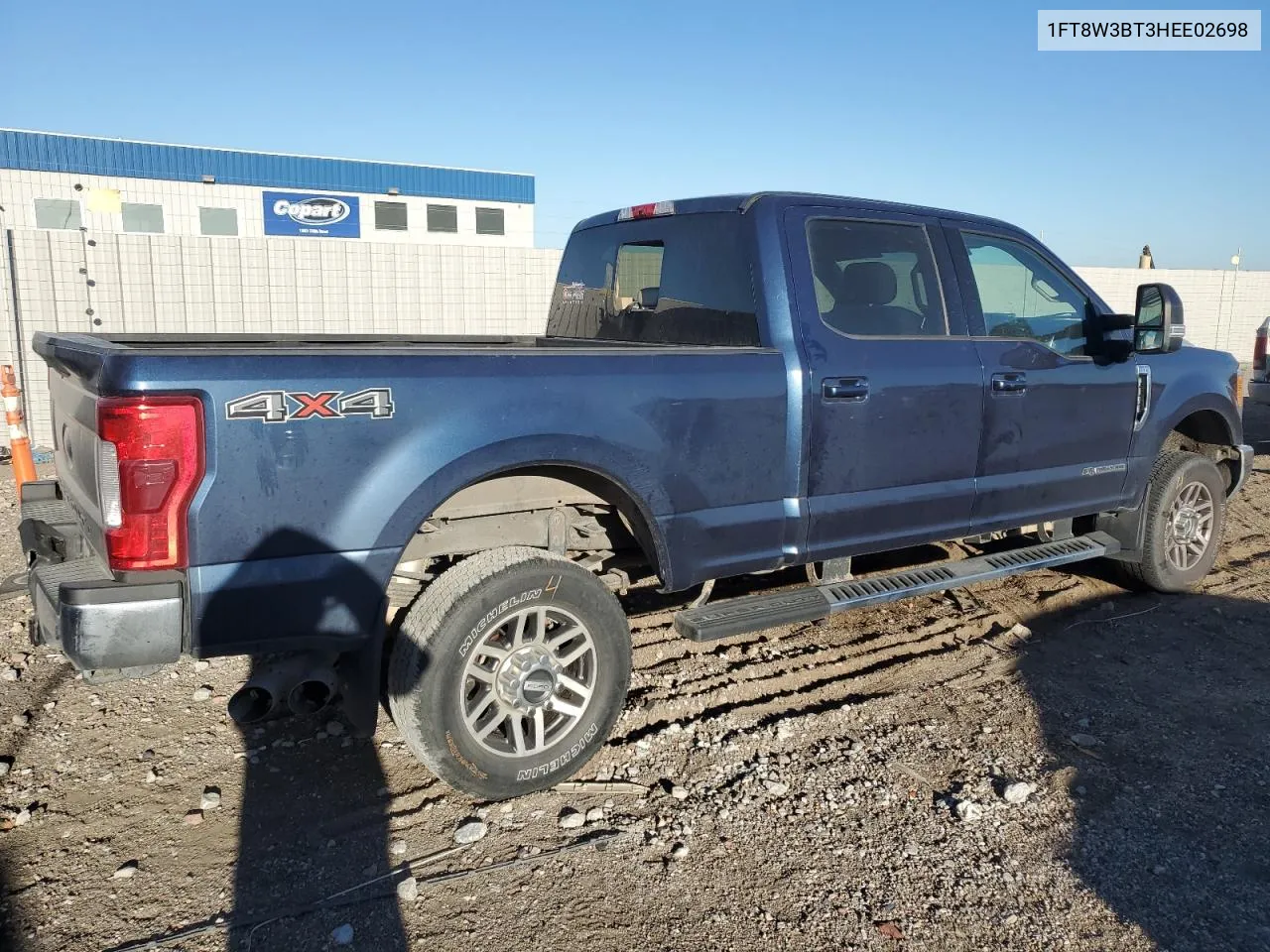 2017 Ford F350 Super Duty VIN: 1FT8W3BT3HEE02698 Lot: 72773134