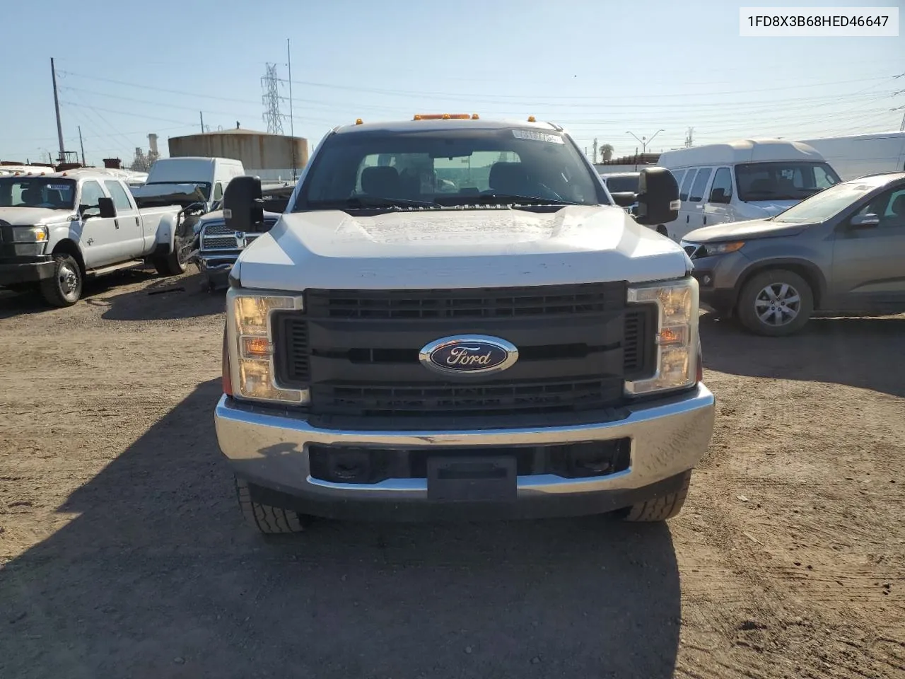 2017 Ford F350 Super Duty VIN: 1FD8X3B68HED46647 Lot: 73137754