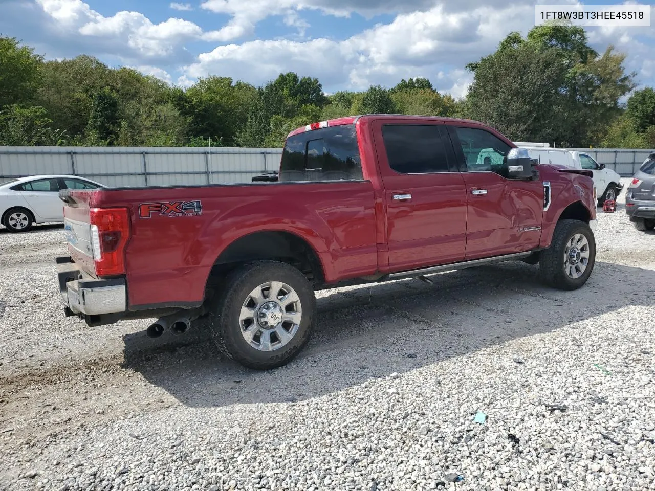 2017 Ford F350 Super Duty VIN: 1FT8W3BT3HEE45518 Lot: 73159524