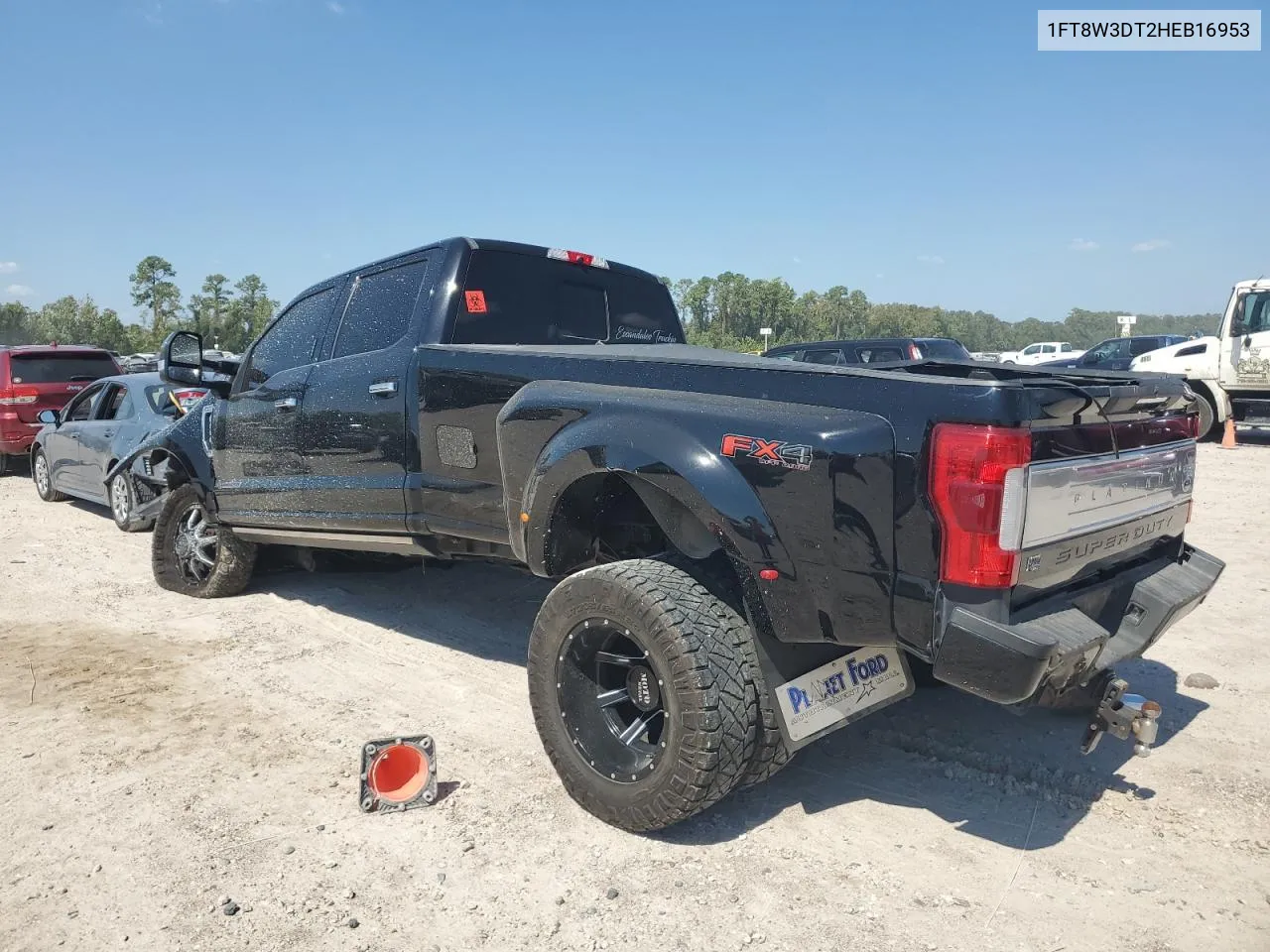 2017 Ford F350 Super Duty VIN: 1FT8W3DT2HEB16953 Lot: 74135314