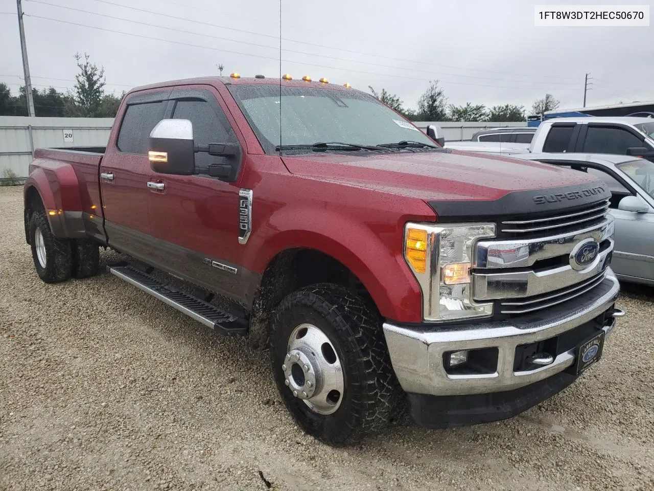 2017 Ford F350 Super Duty VIN: 1FT8W3DT2HEC50670 Lot: 74359584