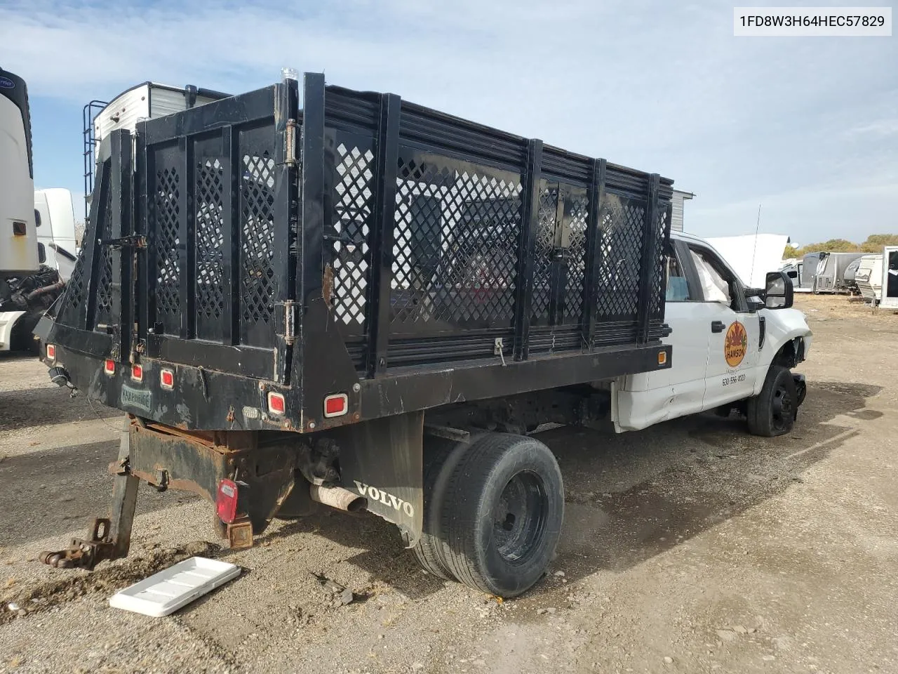 2017 Ford F350 Super Duty VIN: 1FD8W3H64HEC57829 Lot: 74567444