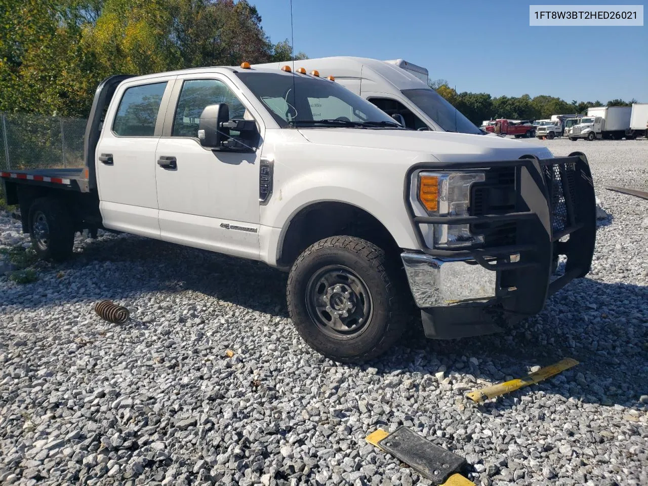 2017 Ford F350 Super Duty VIN: 1FT8W3BT2HED26021 Lot: 74596804