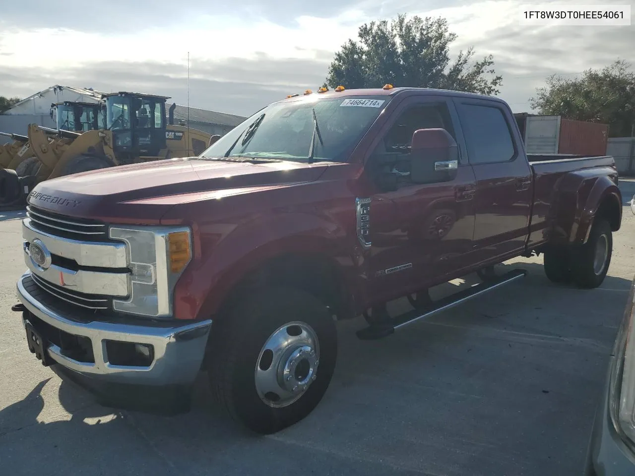 2017 Ford F350 Super Duty VIN: 1FT8W3DT0HEE54061 Lot: 74664714