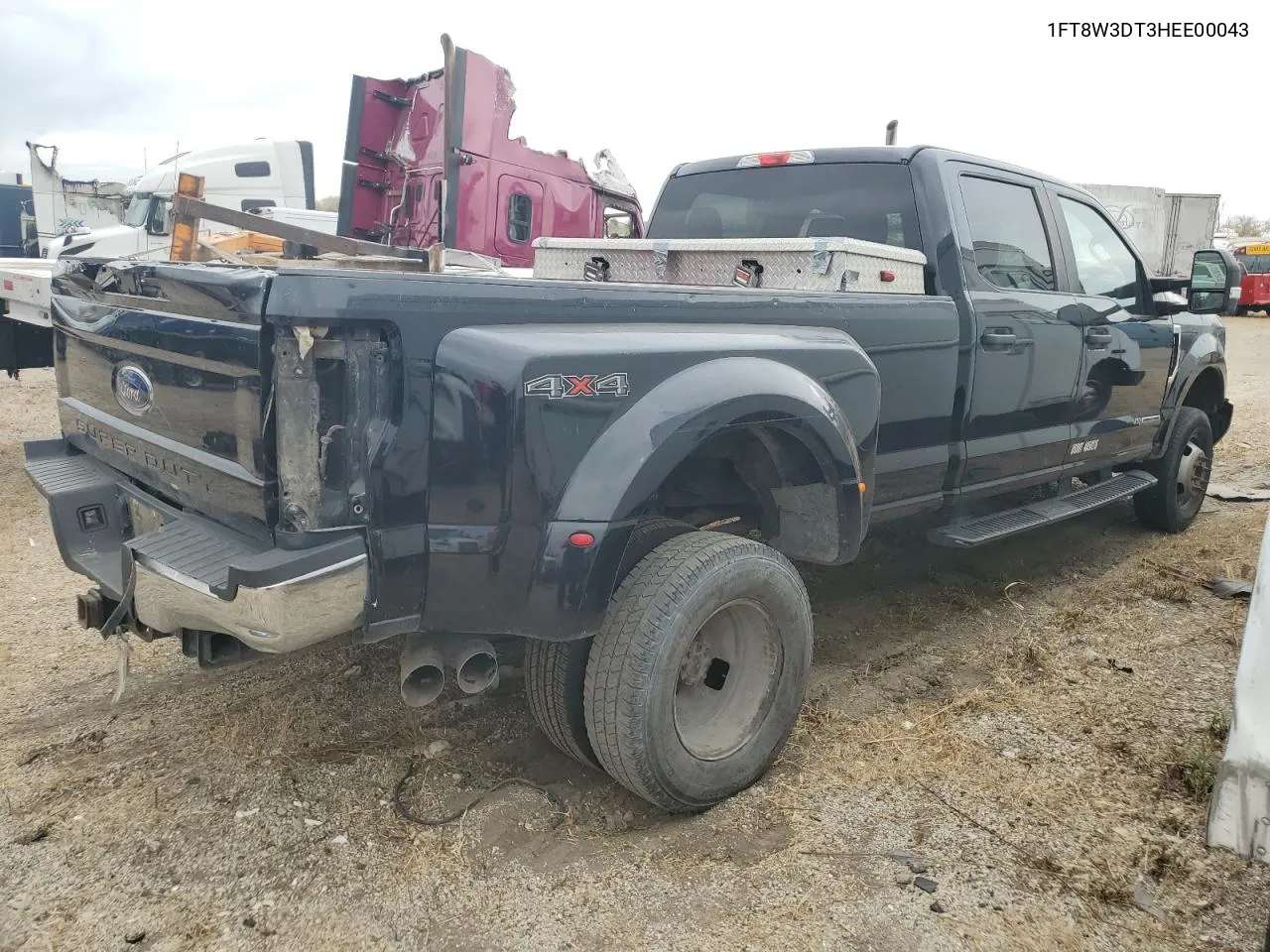 2017 Ford F350 Super Duty VIN: 1FT8W3DT3HEE00043 Lot: 74918634