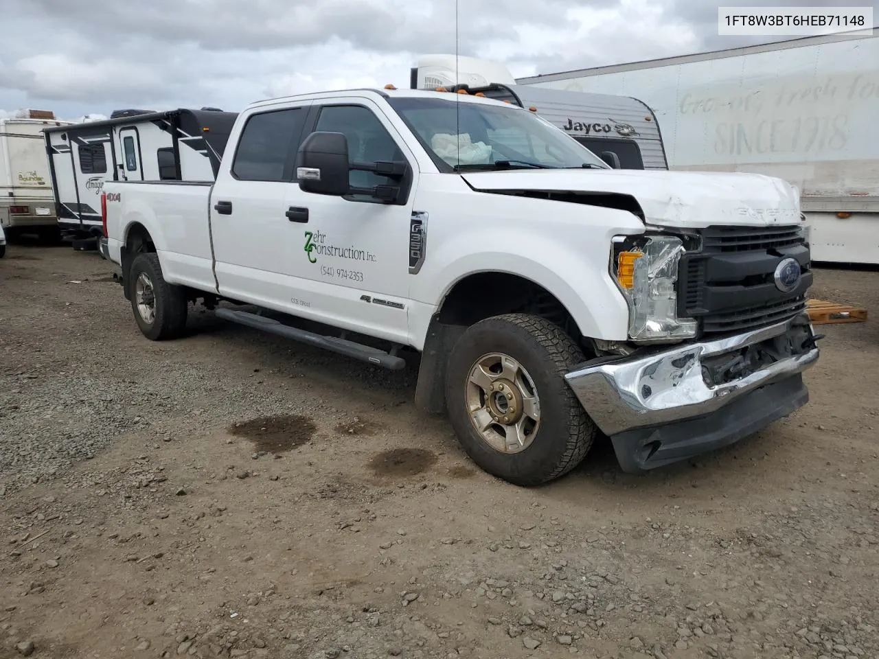 2017 Ford F350 Super Duty VIN: 1FT8W3BT6HEB71148 Lot: 75039354