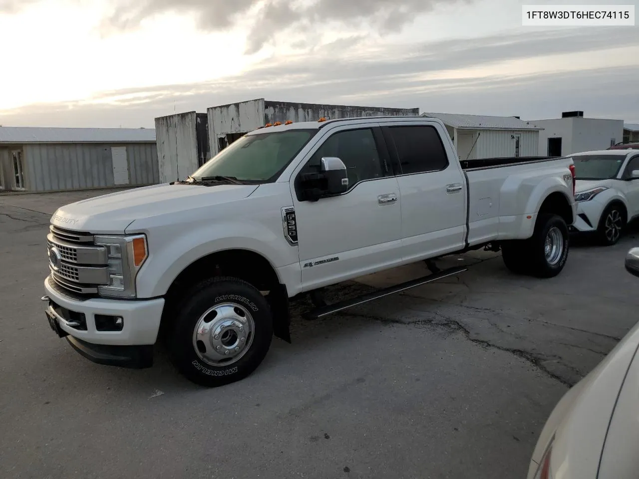 2017 Ford F350 Super Duty VIN: 1FT8W3DT6HEC74115 Lot: 76024664