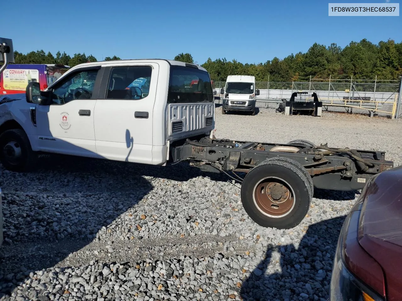 2017 Ford F350 Super Duty VIN: 1FD8W3GT3HEC68537 Lot: 76666264