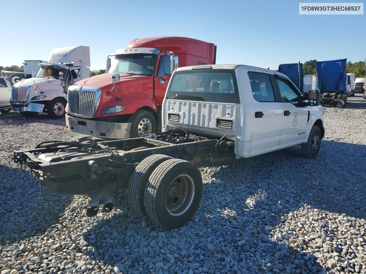 2017 Ford F350 Super Duty VIN: 1FD8W3GT3HEC68537 Lot: 76666264