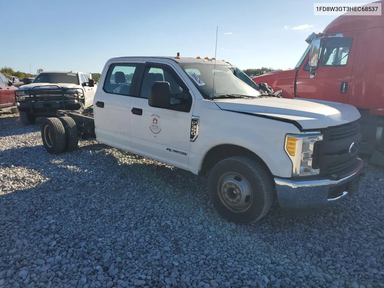 2017 Ford F350 Super Duty VIN: 1FD8W3GT3HEC68537 Lot: 76666264