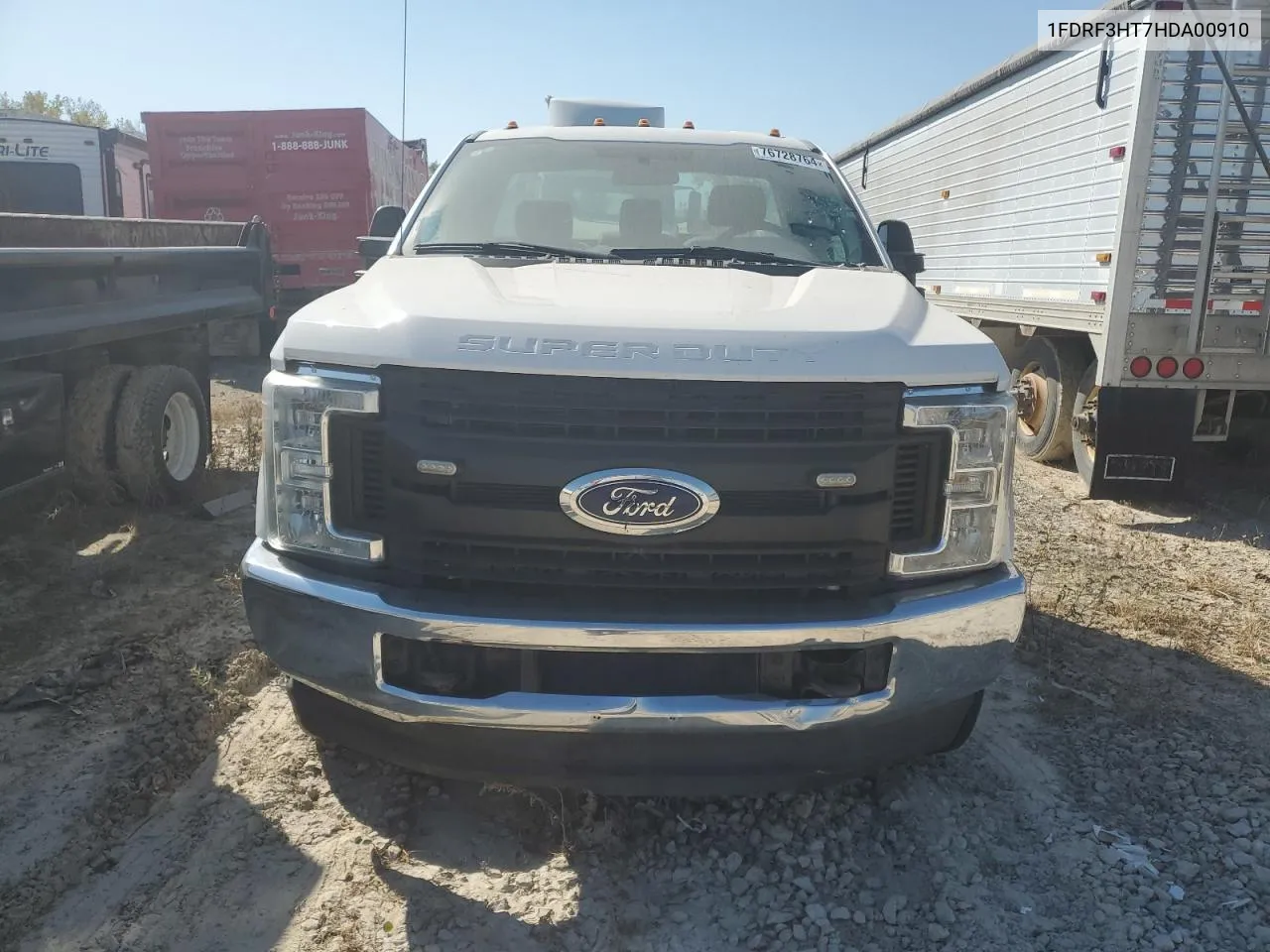 2017 Ford F350 Super Duty VIN: 1FDRF3HT7HDA00910 Lot: 76728764