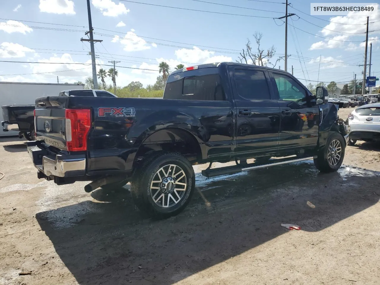 2017 Ford F350 Super Duty VIN: 1FT8W3B63HEC38489 Lot: 76923784