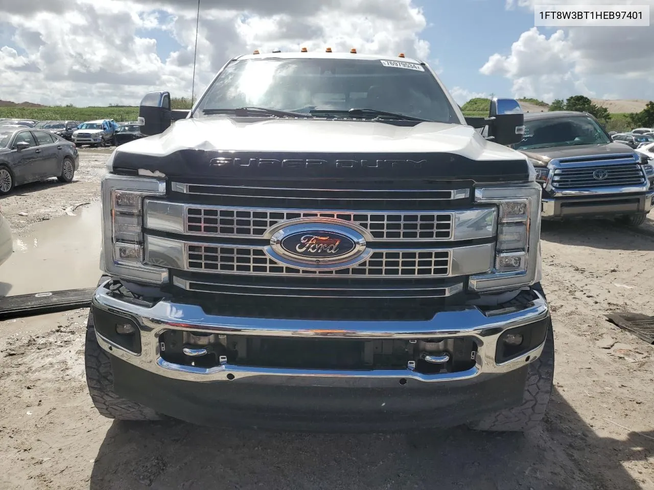 2017 Ford F350 Super Duty VIN: 1FT8W3BT1HEB97401 Lot: 76979534