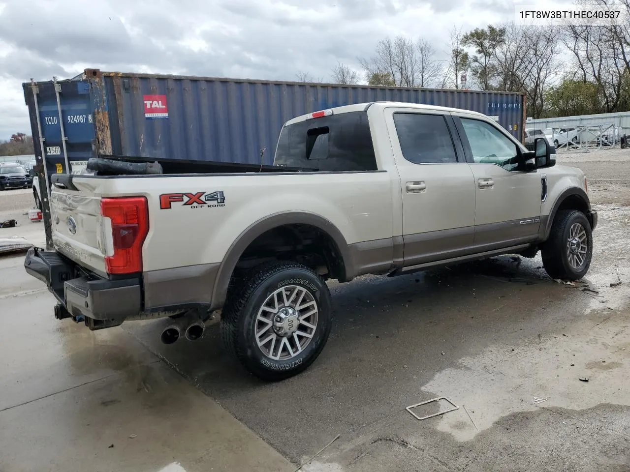 2017 Ford F350 Super Duty VIN: 1FT8W3BT1HEC40537 Lot: 77126104