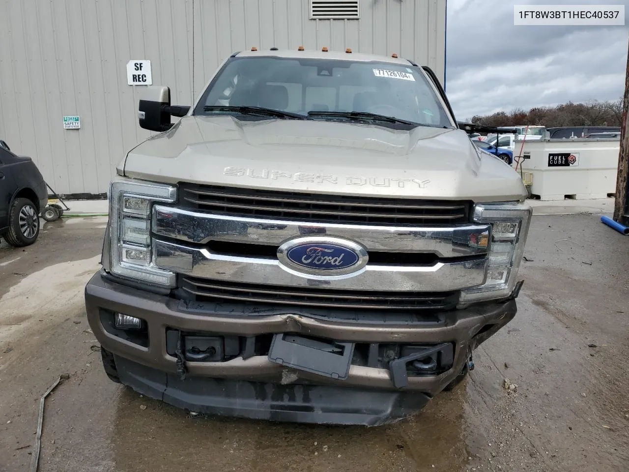 2017 Ford F350 Super Duty VIN: 1FT8W3BT1HEC40537 Lot: 77126104