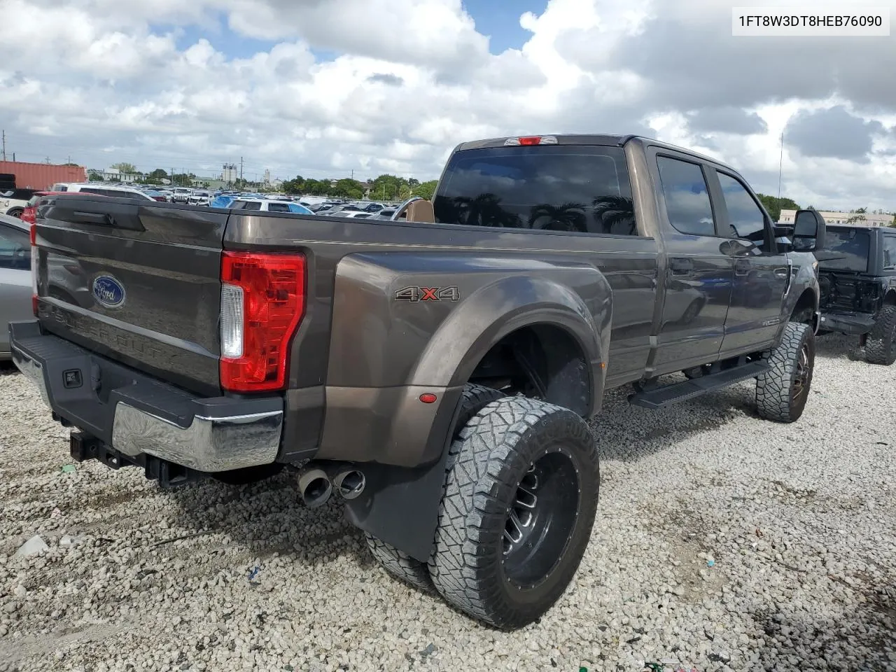 2017 Ford F350 Super Duty VIN: 1FT8W3DT8HEB76090 Lot: 78692674