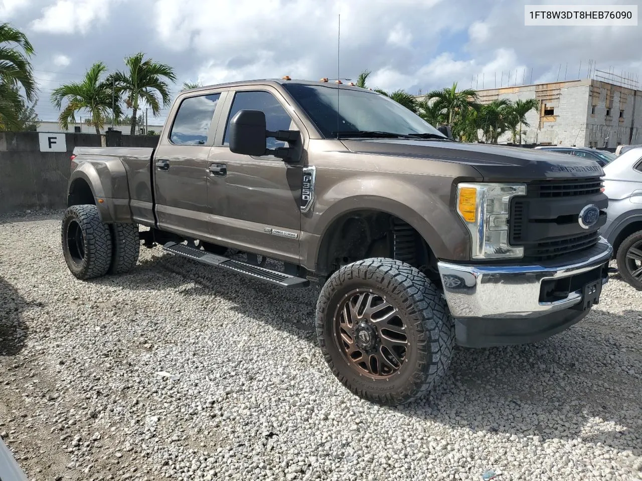 2017 Ford F350 Super Duty VIN: 1FT8W3DT8HEB76090 Lot: 78692674