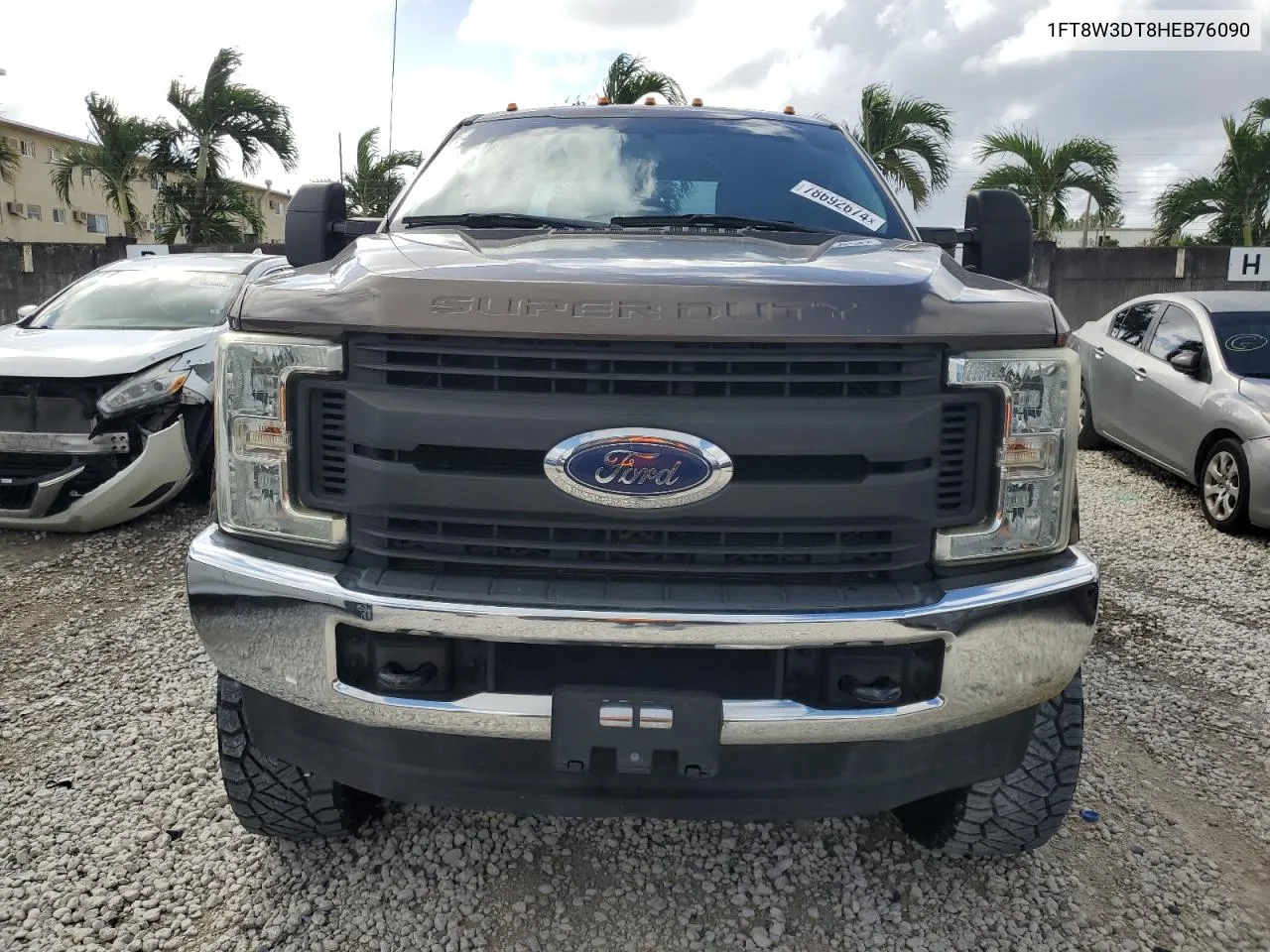 2017 Ford F350 Super Duty VIN: 1FT8W3DT8HEB76090 Lot: 78692674