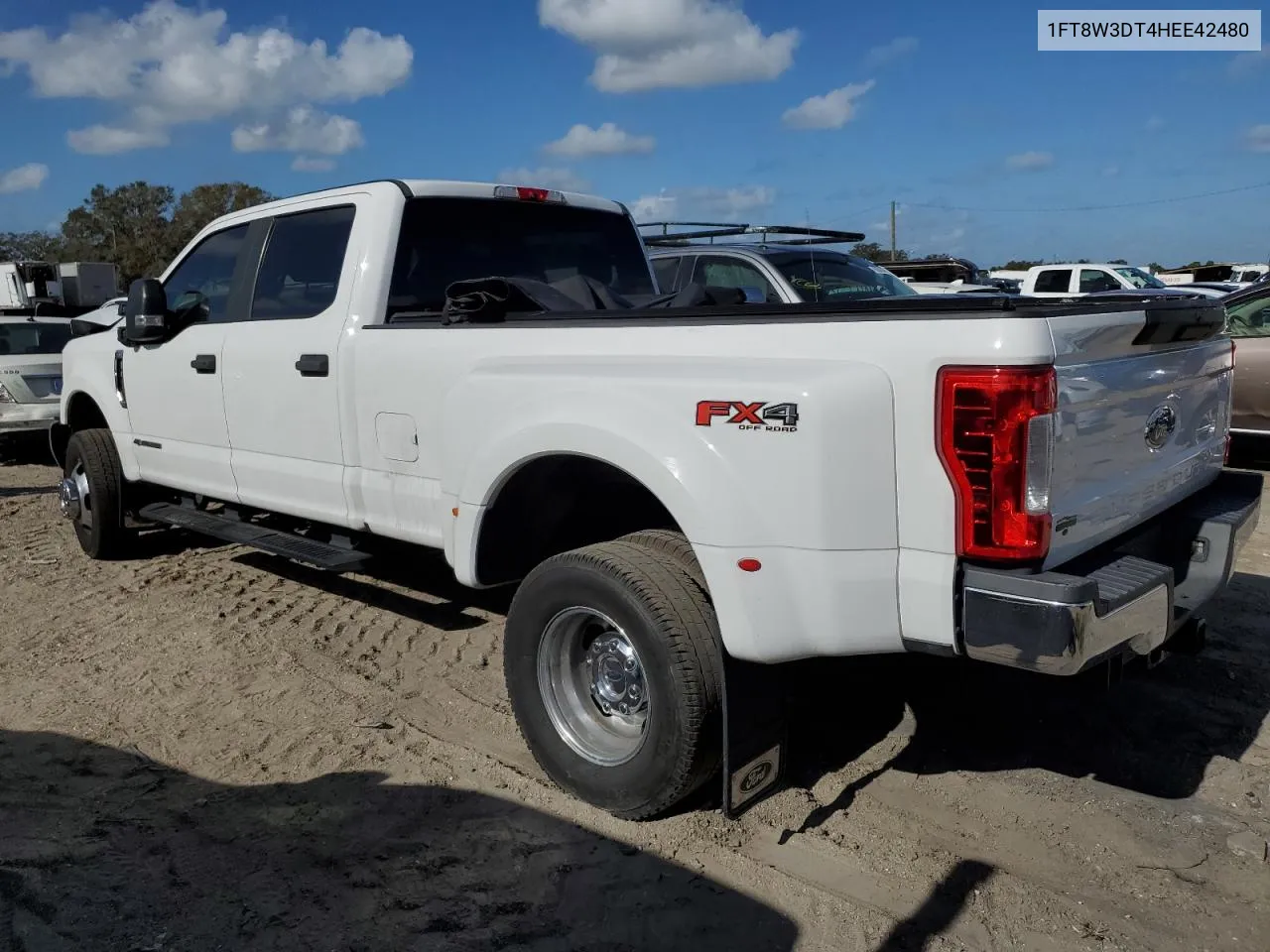 2017 Ford F350 Super Duty VIN: 1FT8W3DT4HEE42480 Lot: 78834414