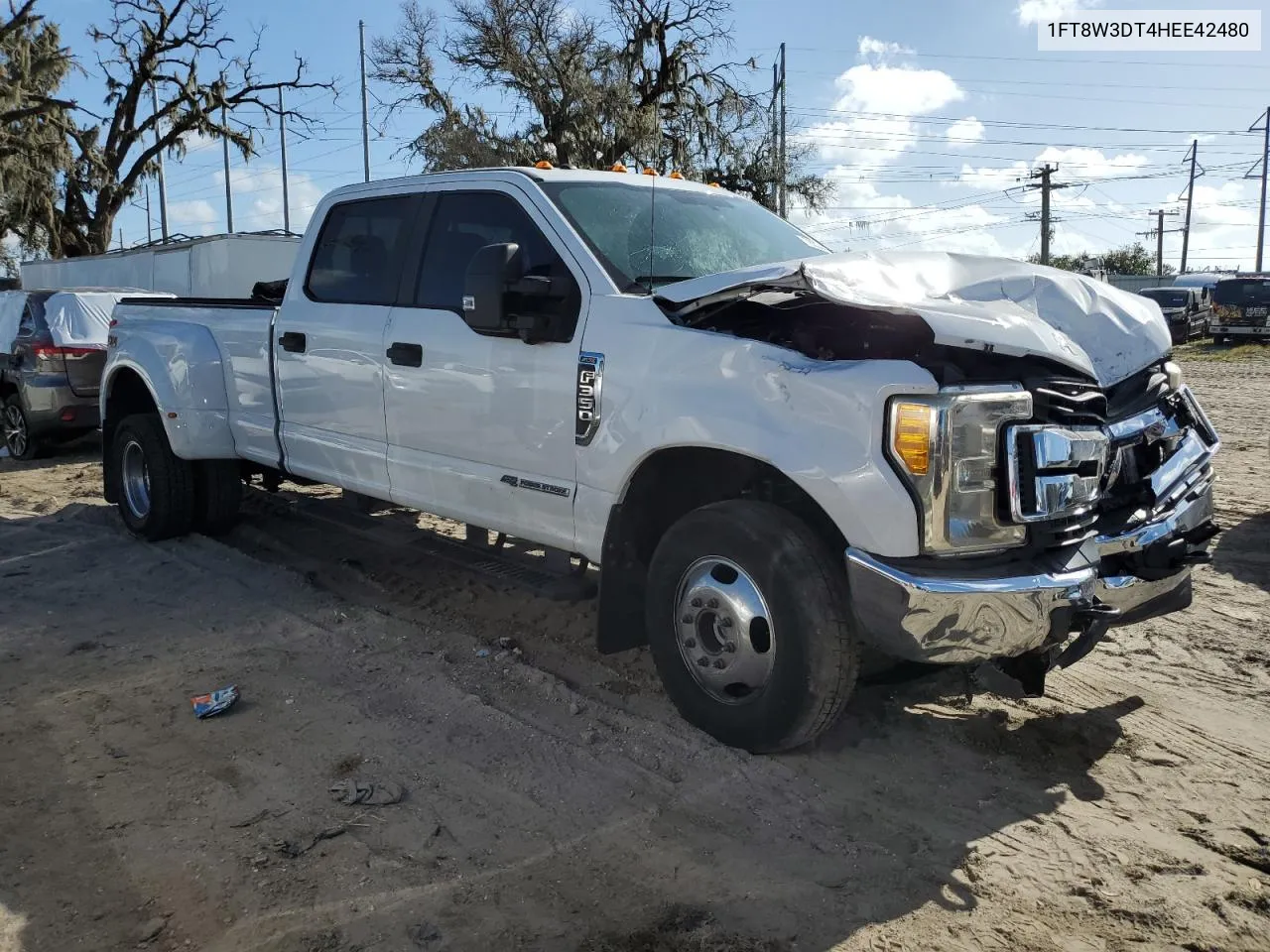 2017 Ford F350 Super Duty VIN: 1FT8W3DT4HEE42480 Lot: 78834414