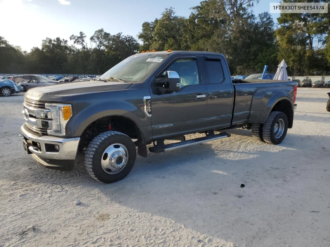 2017 Ford F350 Super Duty VIN: 1FT8X3DT5HEE54974 Lot: 78851174