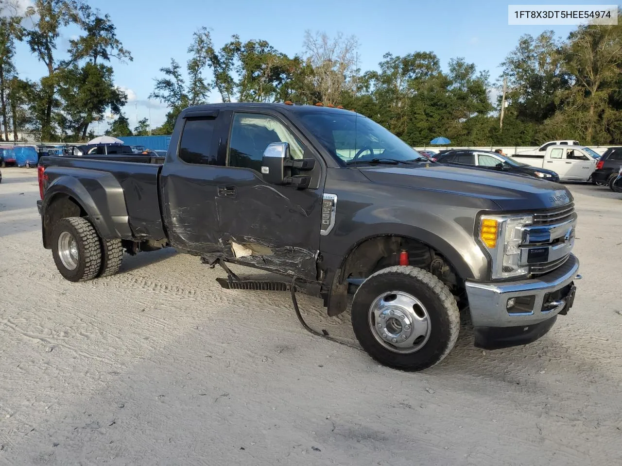 2017 Ford F350 Super Duty VIN: 1FT8X3DT5HEE54974 Lot: 78851174