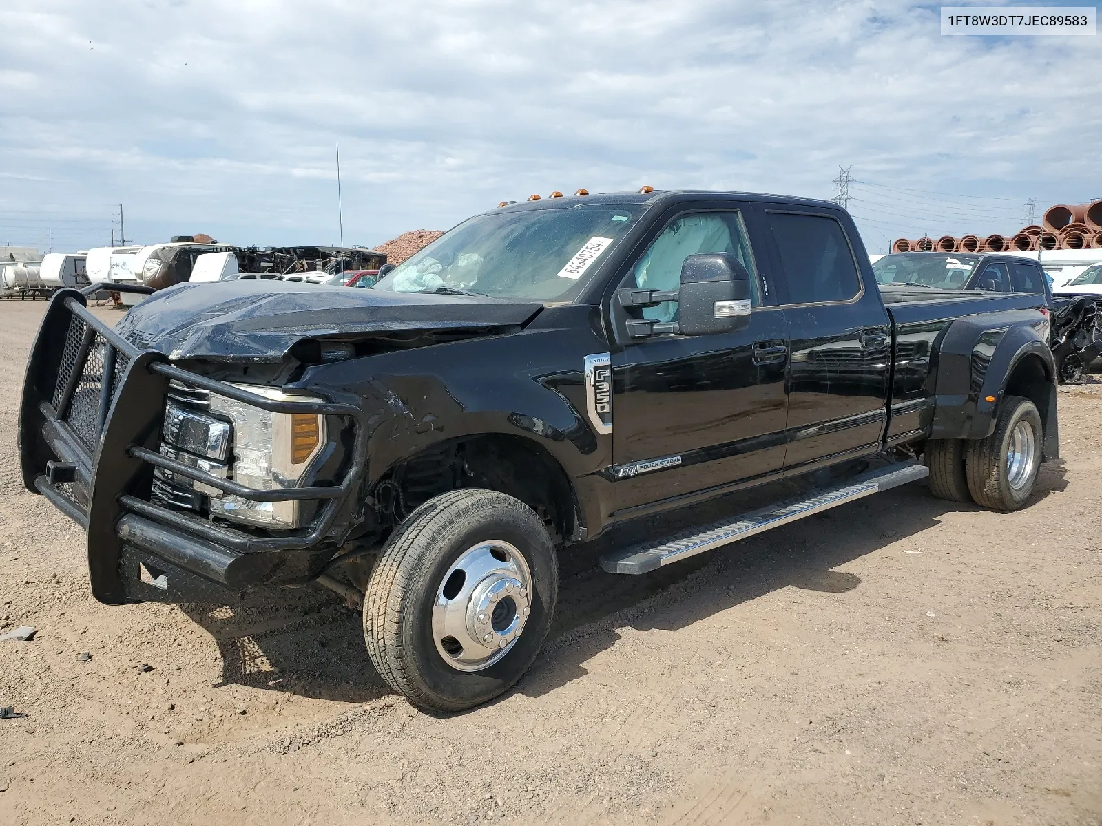 2018 Ford F350 Super Duty VIN: 1FT8W3DT7JEC89583 Lot: 64940754