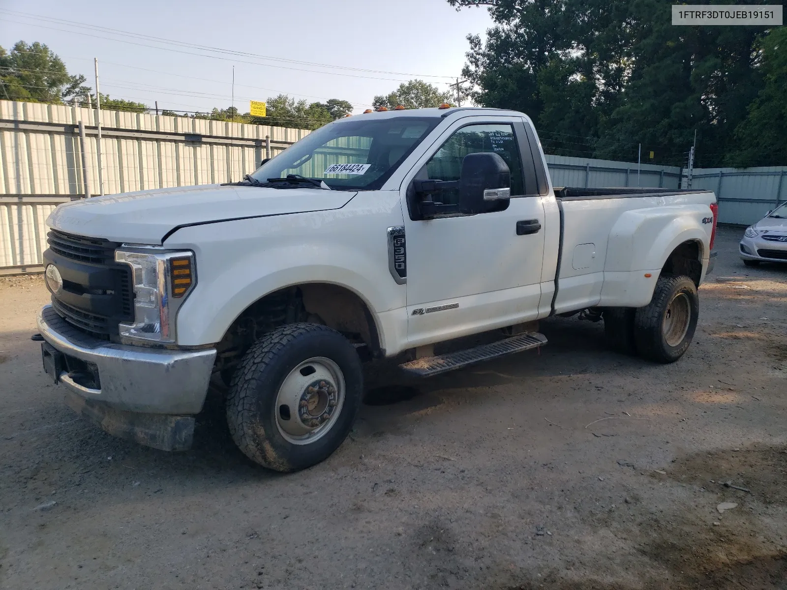 2018 Ford F350 Super Duty VIN: 1FTRF3DT0JEB19151 Lot: 66184424