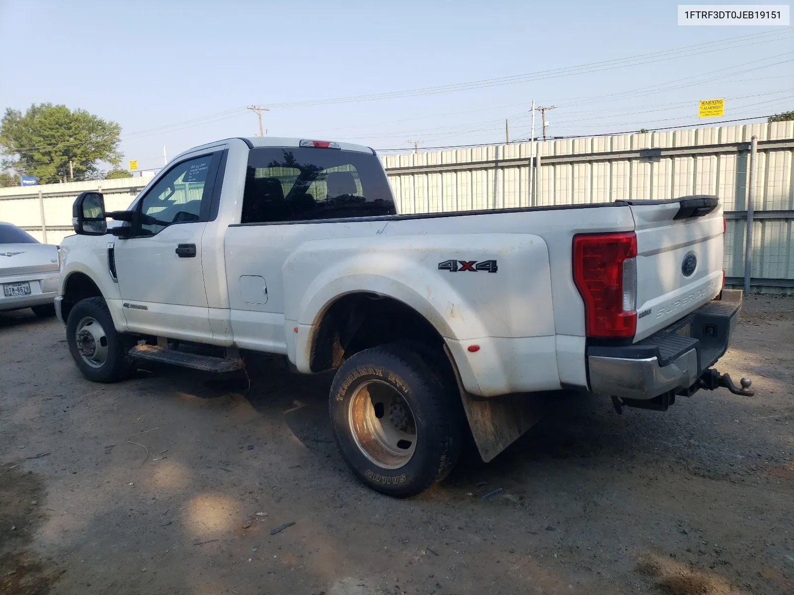 2018 Ford F350 Super Duty VIN: 1FTRF3DT0JEB19151 Lot: 66184424