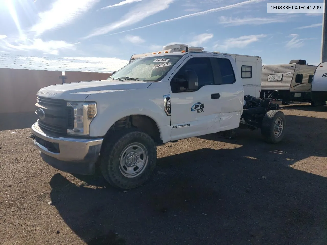 2018 Ford F350 Super Duty VIN: 1FD8X3FTXJEC41209 Lot: 69285204