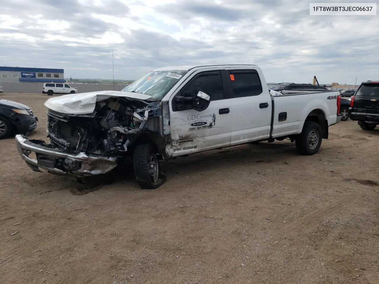 1FT8W3BT3JEC06637 2018 Ford F350 Super Duty