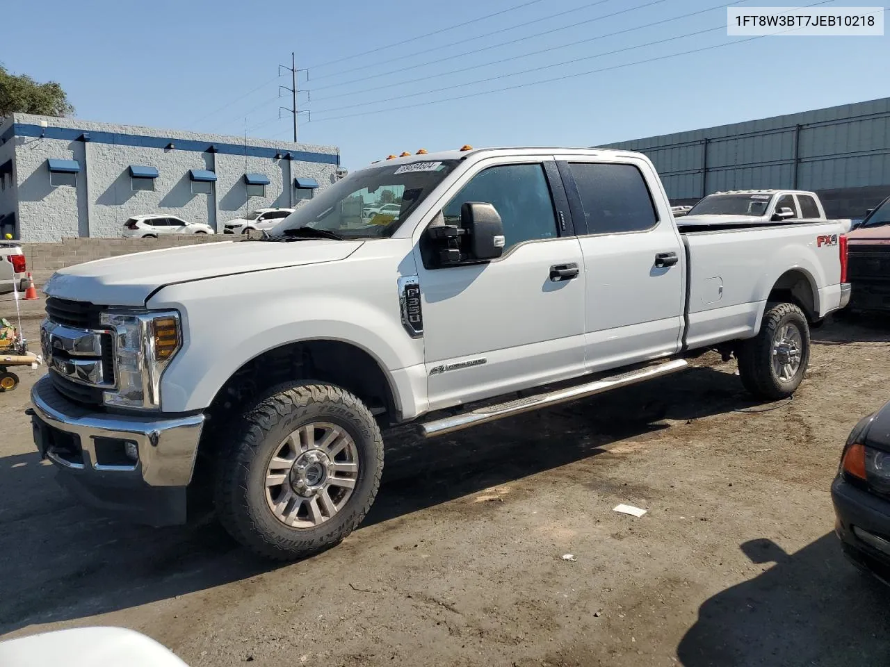 2018 Ford F350 Super Duty VIN: 1FT8W3BT7JEB10218 Lot: 69894604