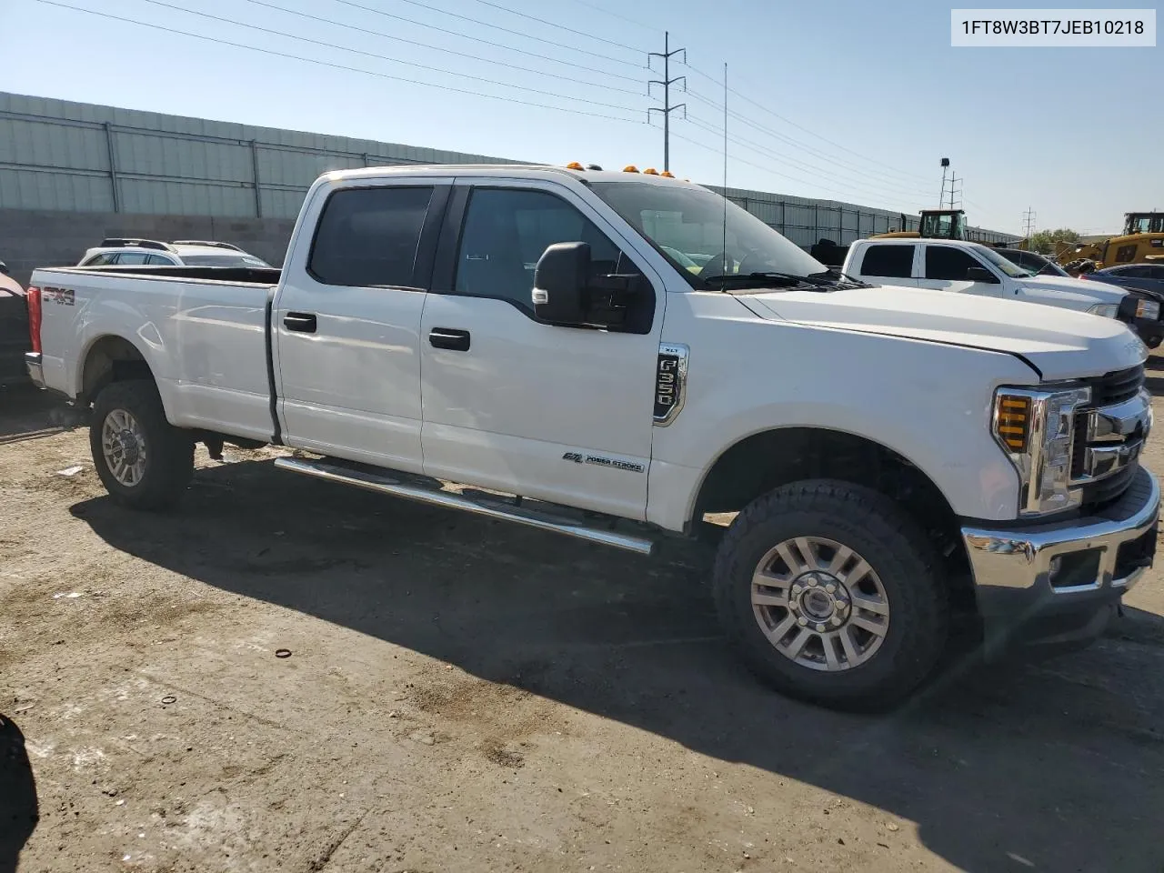 2018 Ford F350 Super Duty VIN: 1FT8W3BT7JEB10218 Lot: 69894604