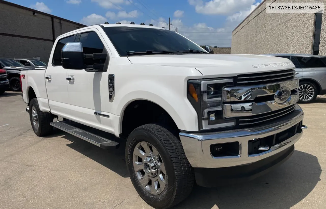 2018 Ford F350 Super Duty VIN: 1FT8W3BTXJEC16436 Lot: 69993224