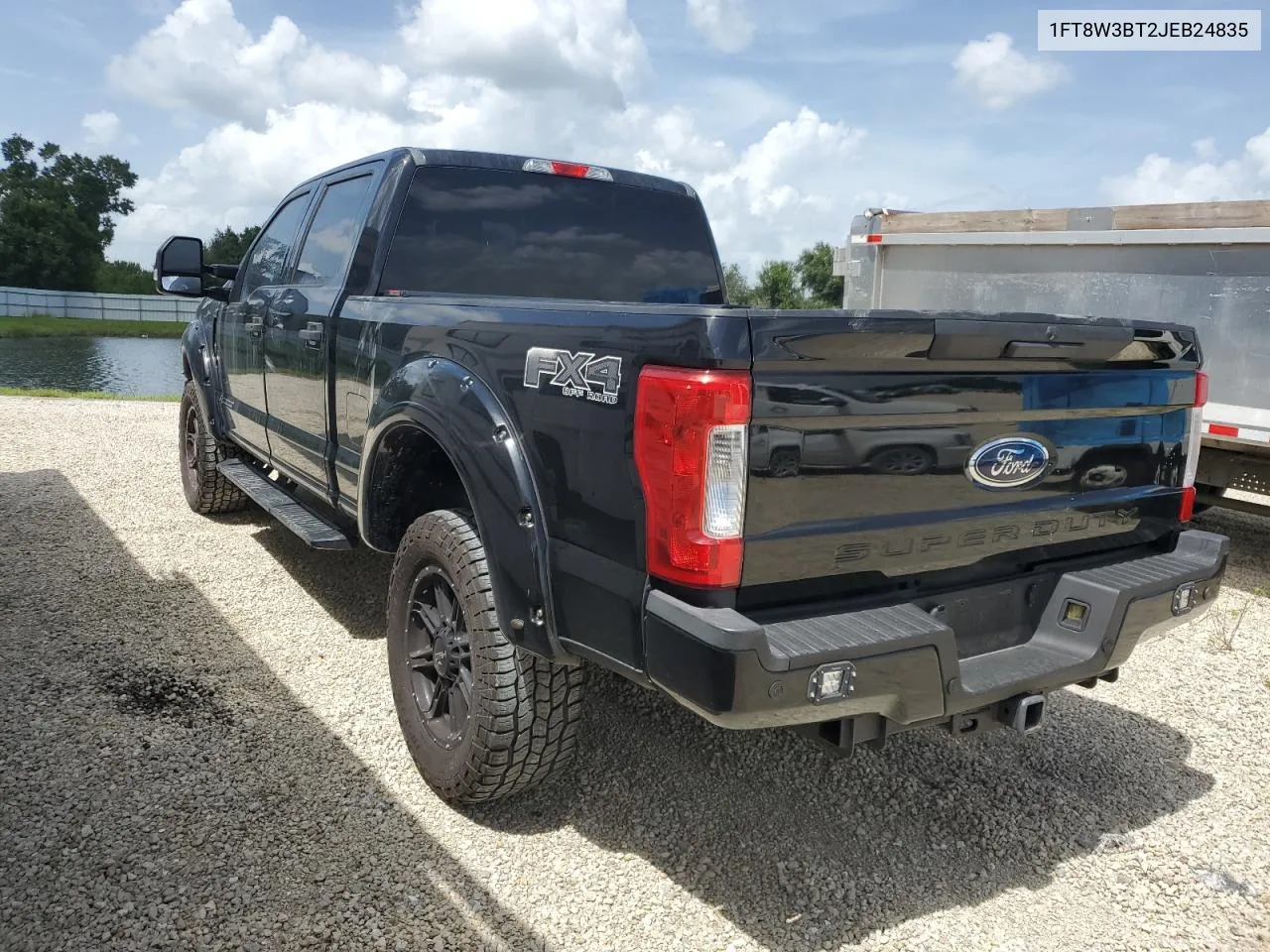 2018 Ford F350 Super Duty VIN: 1FT8W3BT2JEB24835 Lot: 70029084