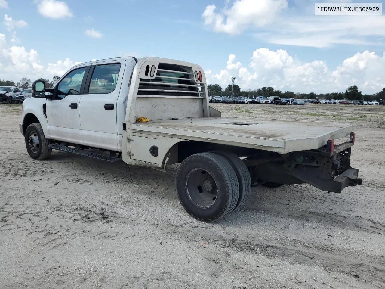 2018 Ford F350 Super Duty VIN: 1FD8W3HTXJEB06909 Lot: 70639174