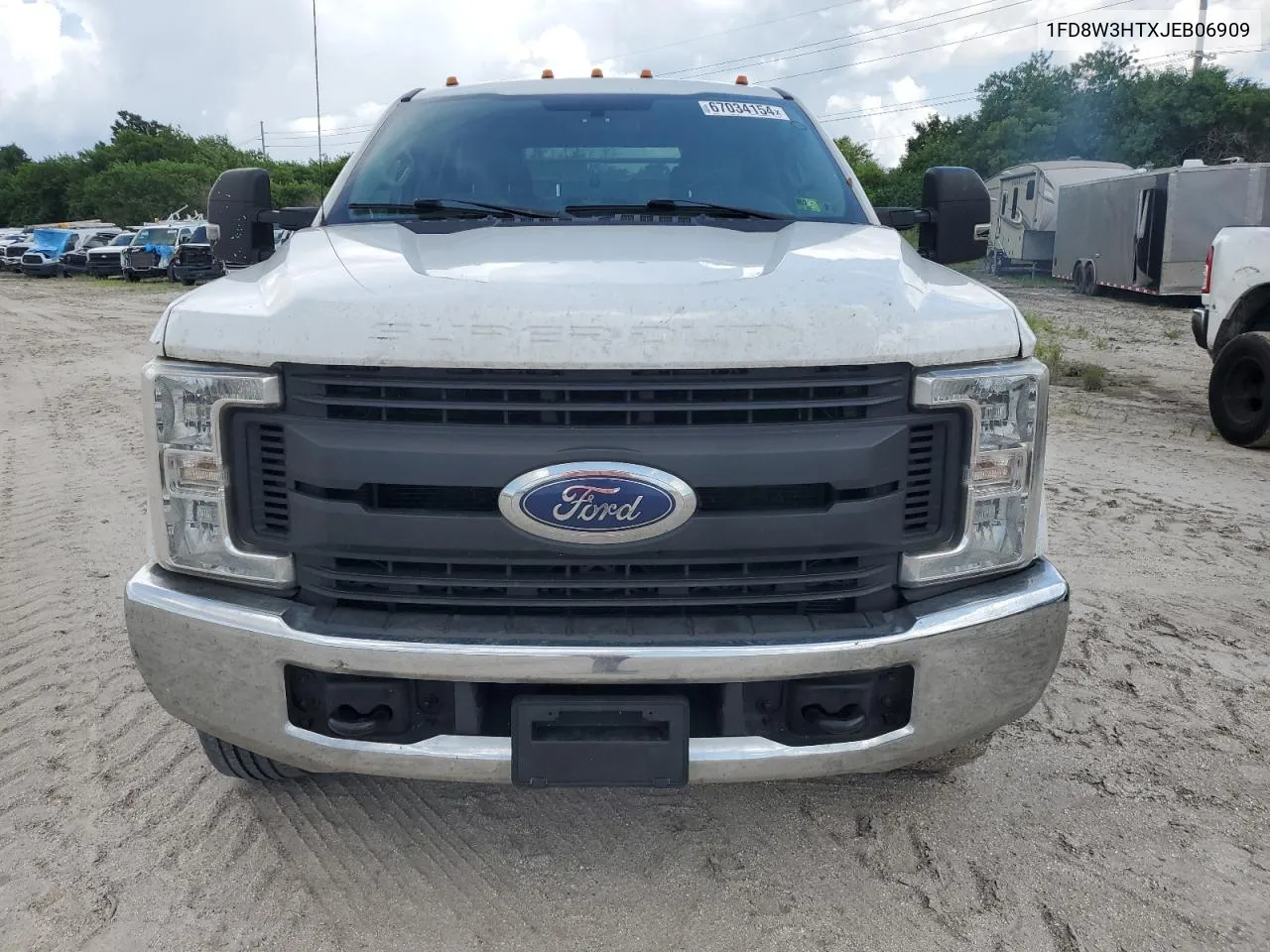 1FD8W3HTXJEB06909 2018 Ford F350 Super Duty