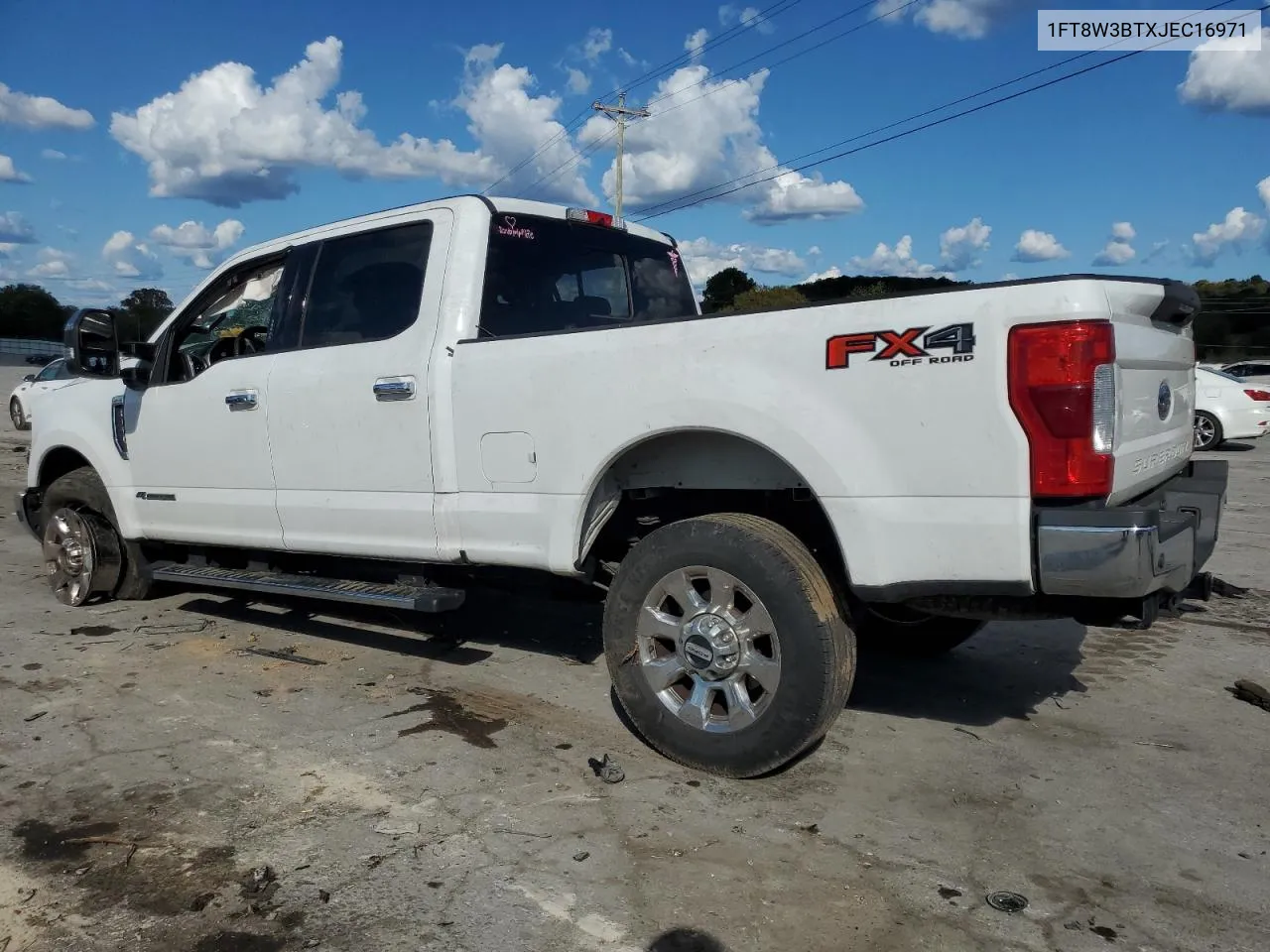 1FT8W3BTXJEC16971 2018 Ford F350 Super Duty