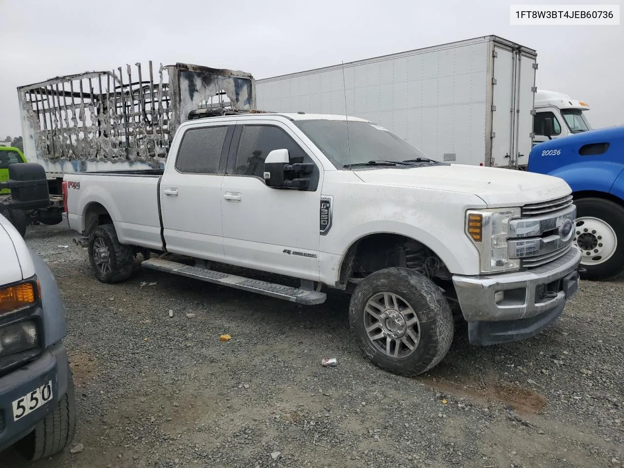 2018 Ford F350 Super Duty VIN: 1FT8W3BT4JEB60736 Lot: 72473214