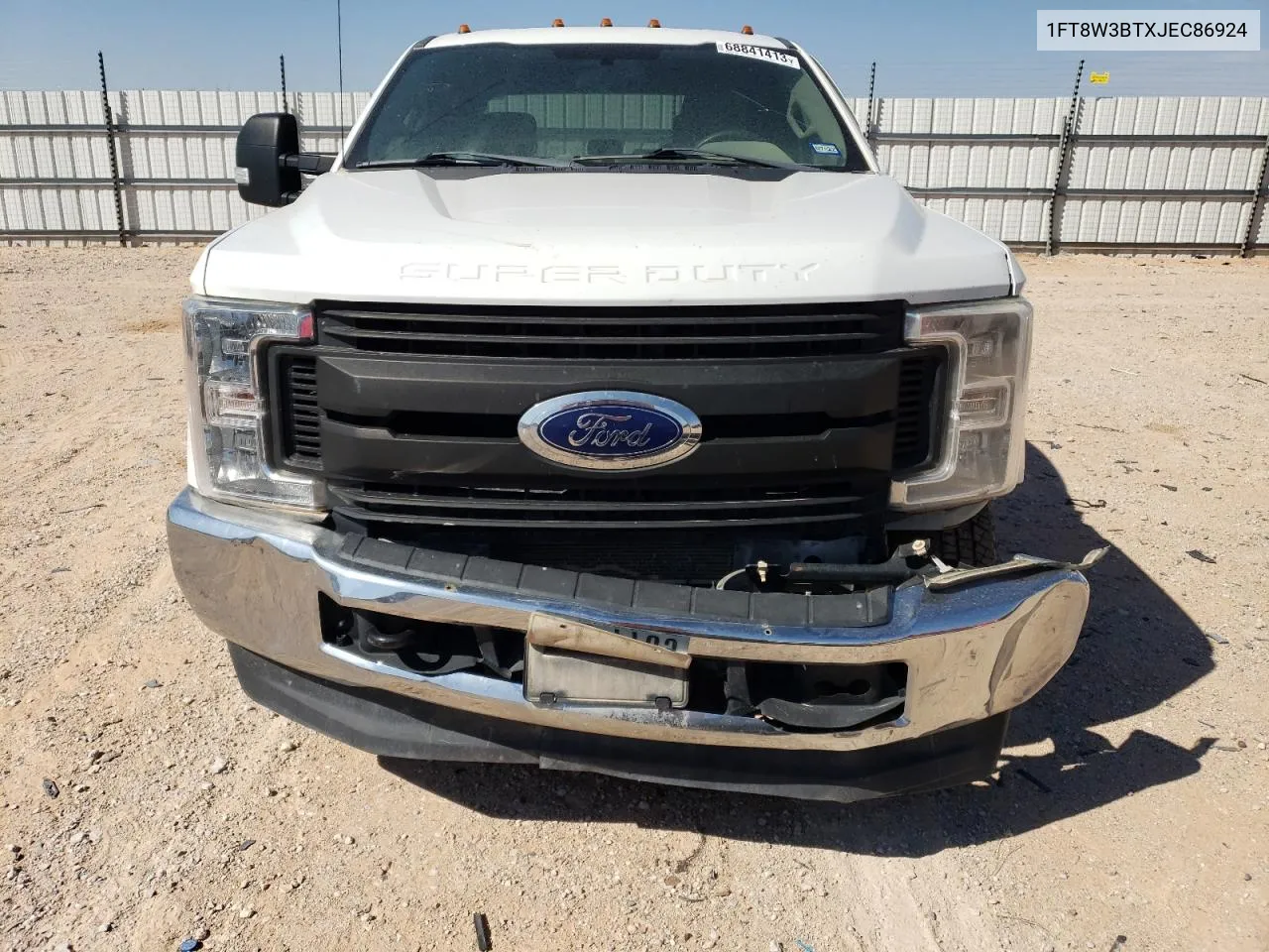 1FT8W3BTXJEC86924 2018 Ford F350 Super Duty