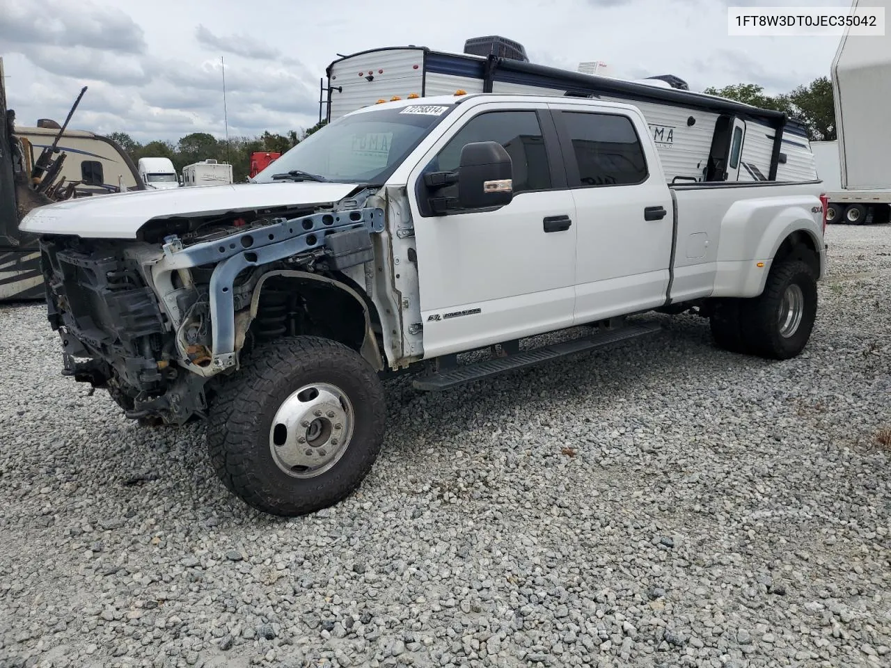 1FT8W3DT0JEC35042 2018 Ford F350 Super Duty