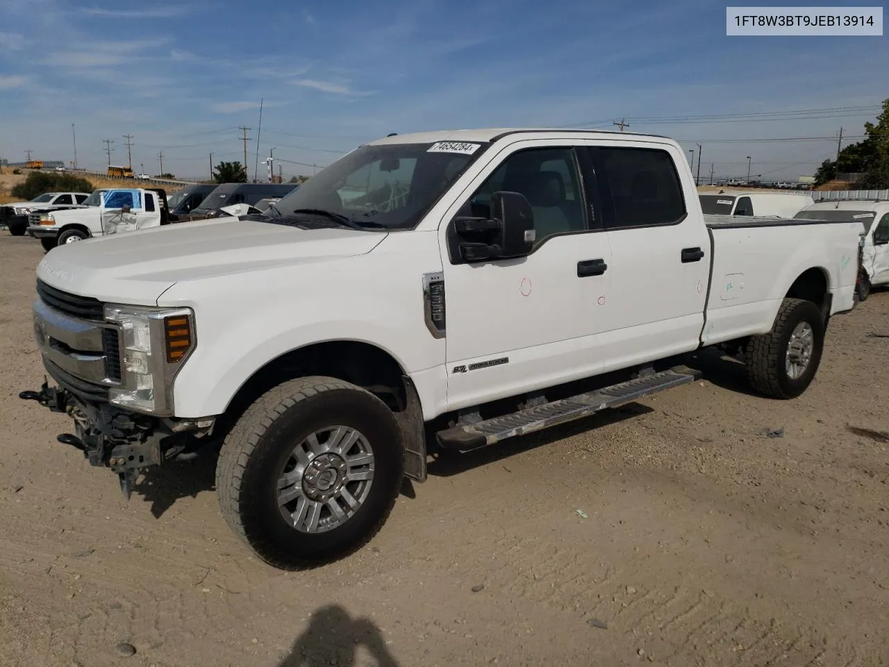 2018 Ford F350 Super Duty VIN: 1FT8W3BT9JEB13914 Lot: 74654284